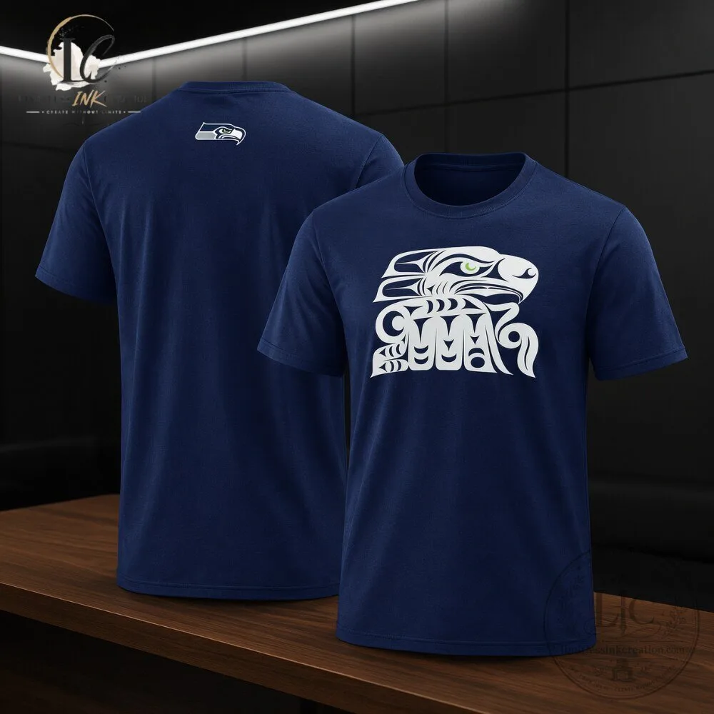 Seattle Seahawks Muckleshoot Tribe College T Shirt 6 Seattle Seahawks Muckleshoot Tribe College T Shirt