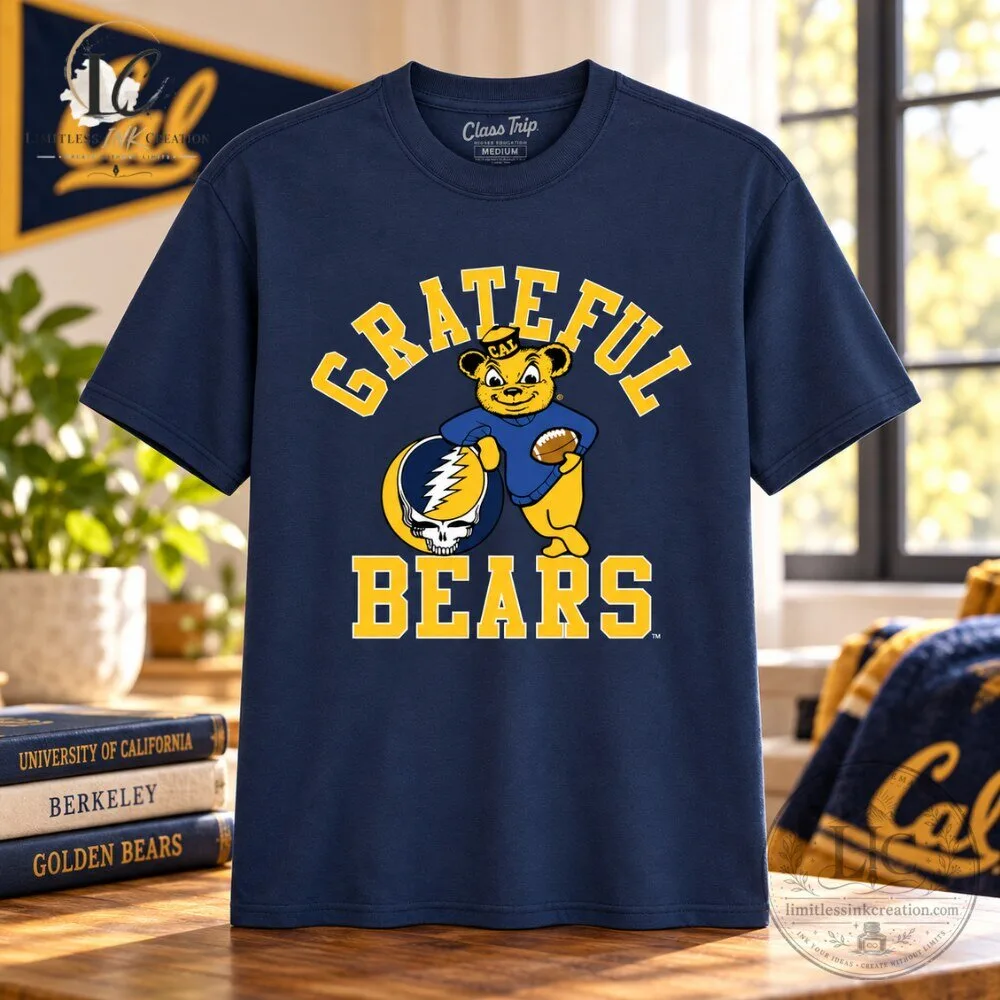 Cal Berkeley Grateful Dead Bears Shirt 5 Cal Berkeley Grateful Dead Bears Shirt
