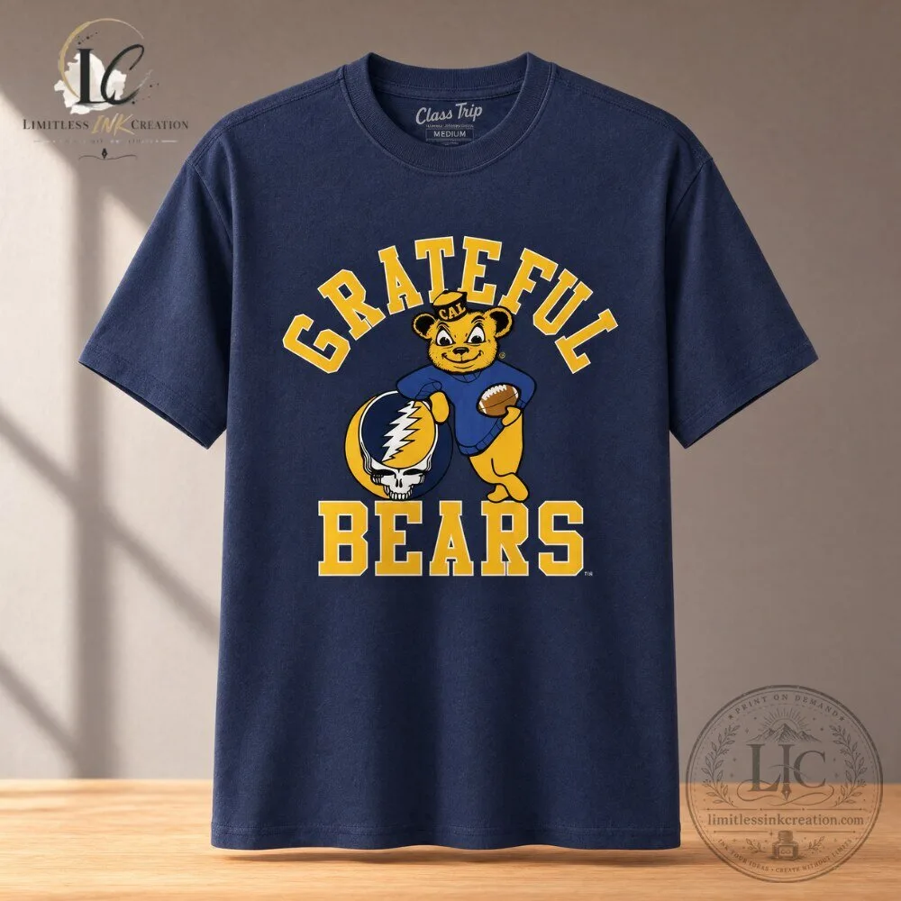 Cal Berkeley Grateful Dead Bears Shirt 7 Cal Berkeley Grateful Dead Bears Shirt