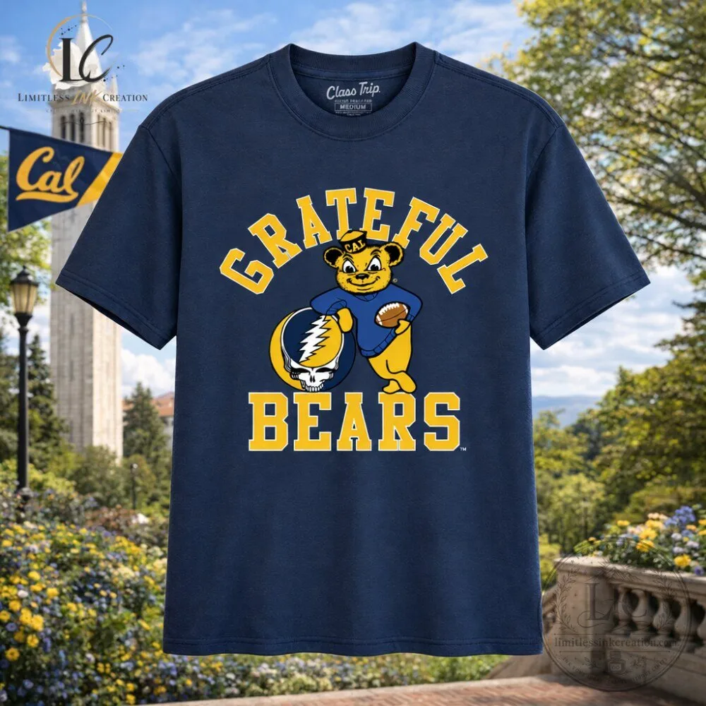 Cal Berkeley Grateful Dead Bears Shirt 8 Cal Berkeley Grateful Dead Bears Shirt