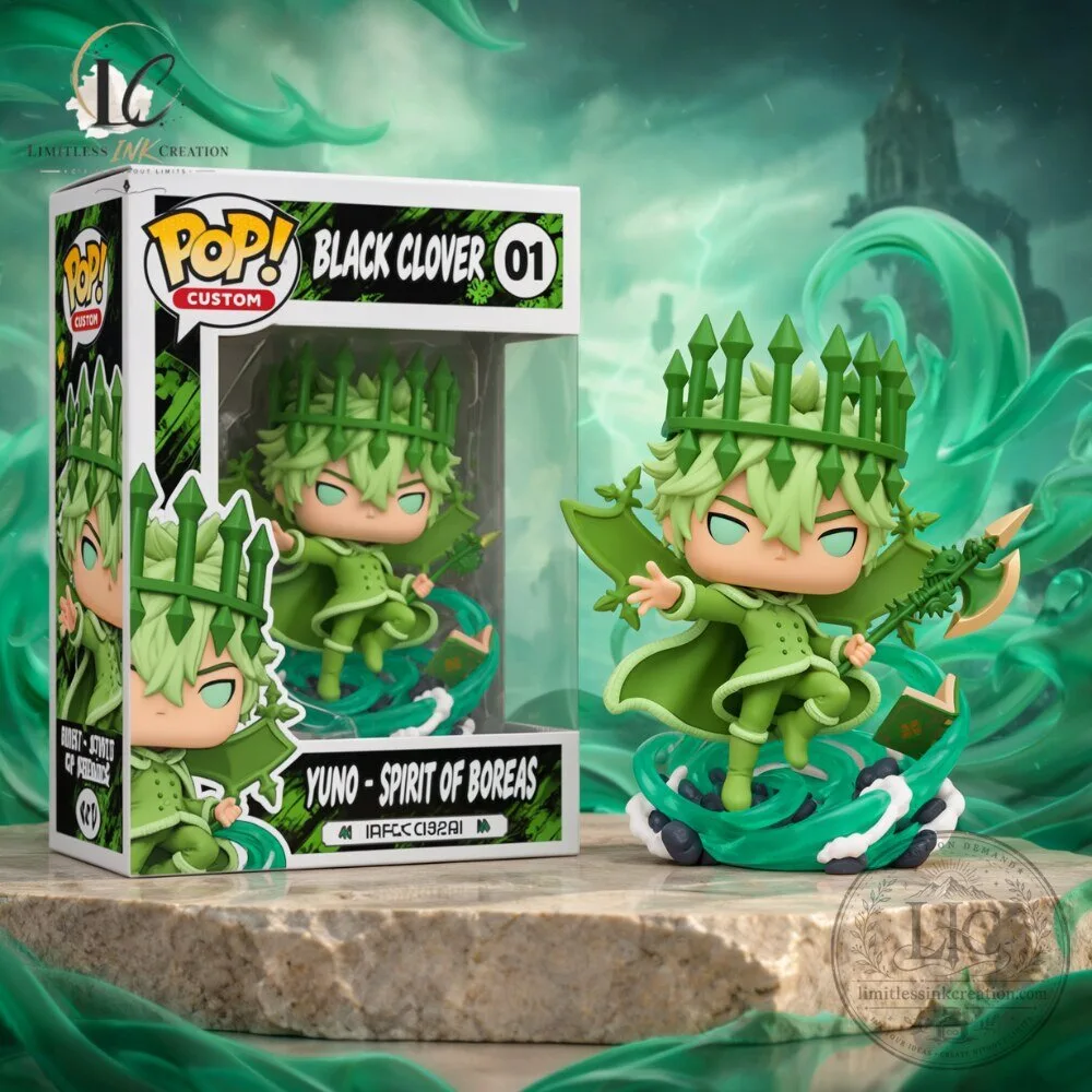 Yuno Spirit of Boreas Funko Pop Black Clover Figure 5 Yuno Spirit of Boreas Funko Pop Black Clover Figure