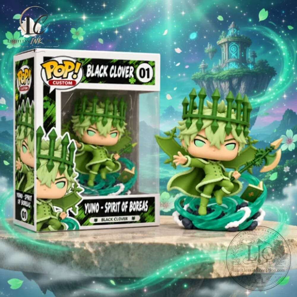 Yuno Spirit of Boreas Funko Pop Black Clover Figure 7 Yuno Spirit of Boreas Funko Pop Black Clover Figure