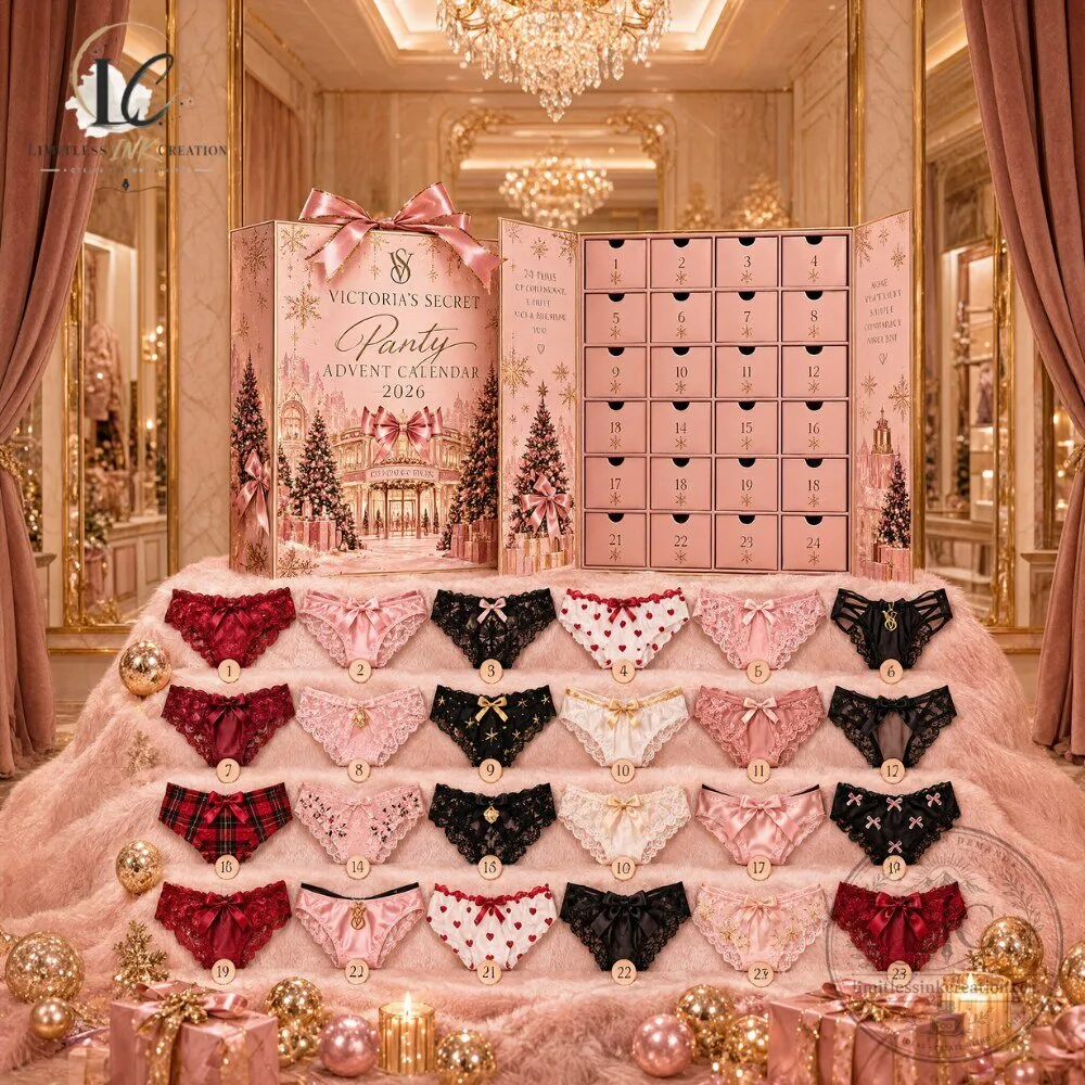Victoria's Secret Panty Advent Calendar 2026 Festive Lingerie 6 Victoria's Secret Panty Advent Calendar 2026 Festive Lingerie