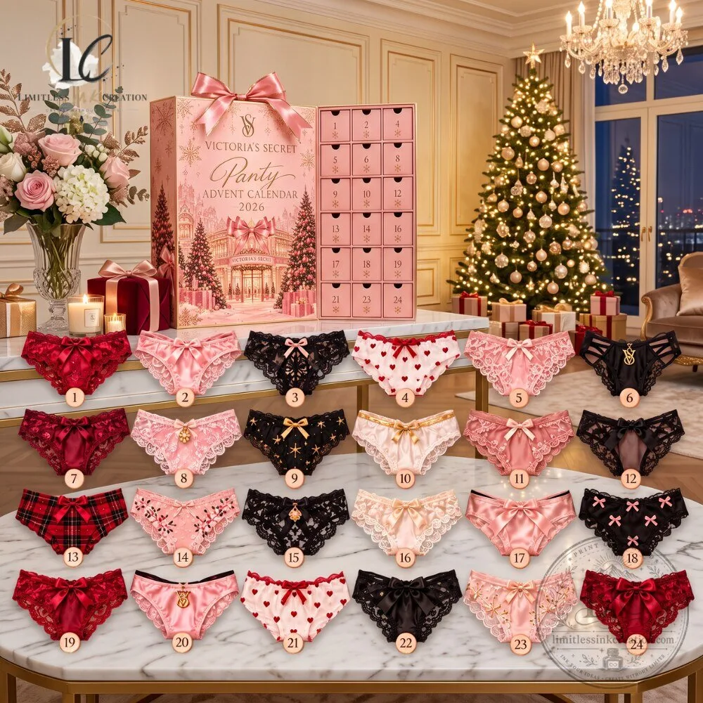 Victoria's Secret Panty Advent Calendar 2026 Festive Lingerie 7 Victoria's Secret Panty Advent Calendar 2026 Festive Lingerie
