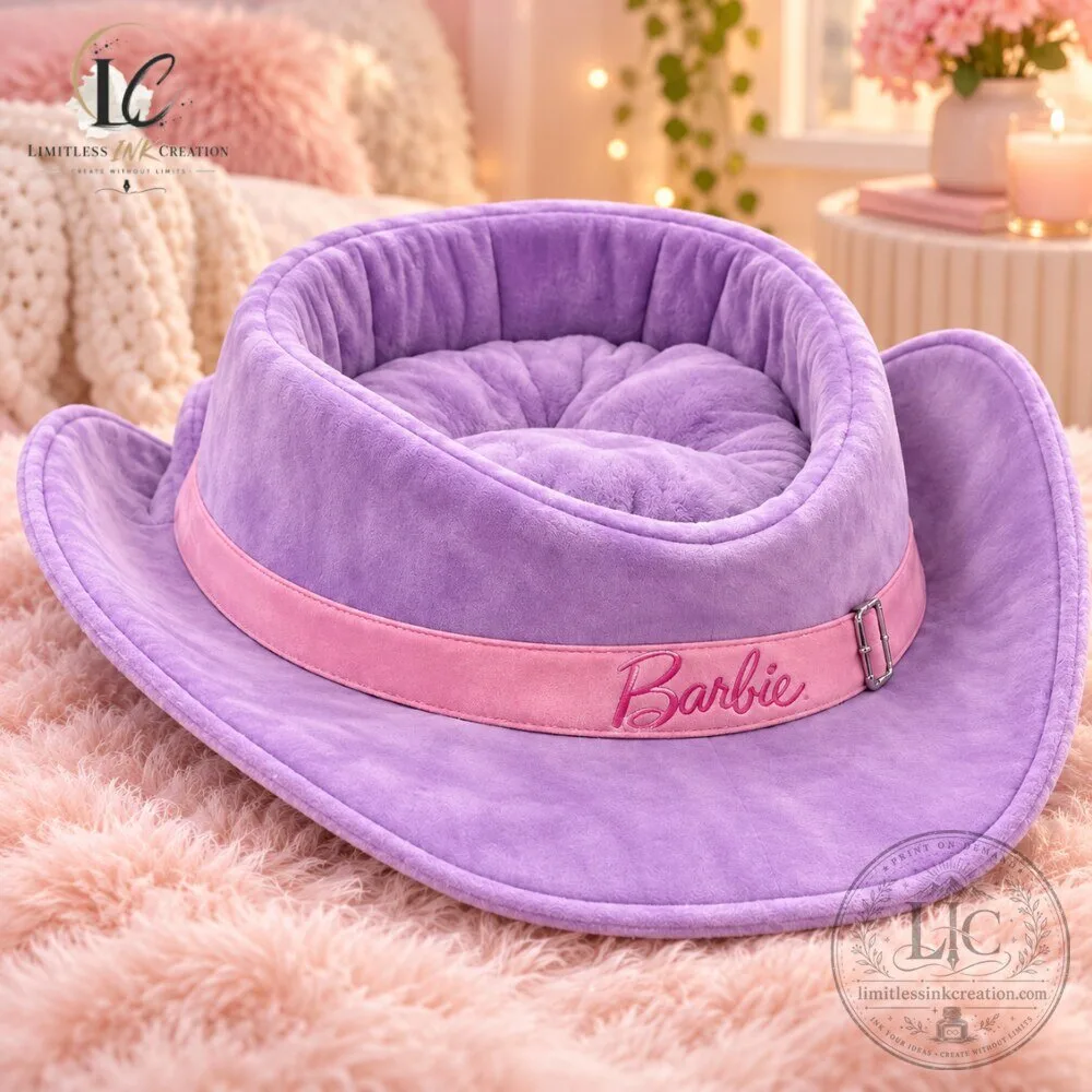 Barbie Cowboy Hat Pet Bed The Ultimate Viral Luxury Dog Bed 4 Barbie Cowboy Hat Pet Bed The Ultimate Viral Luxury Dog Bed