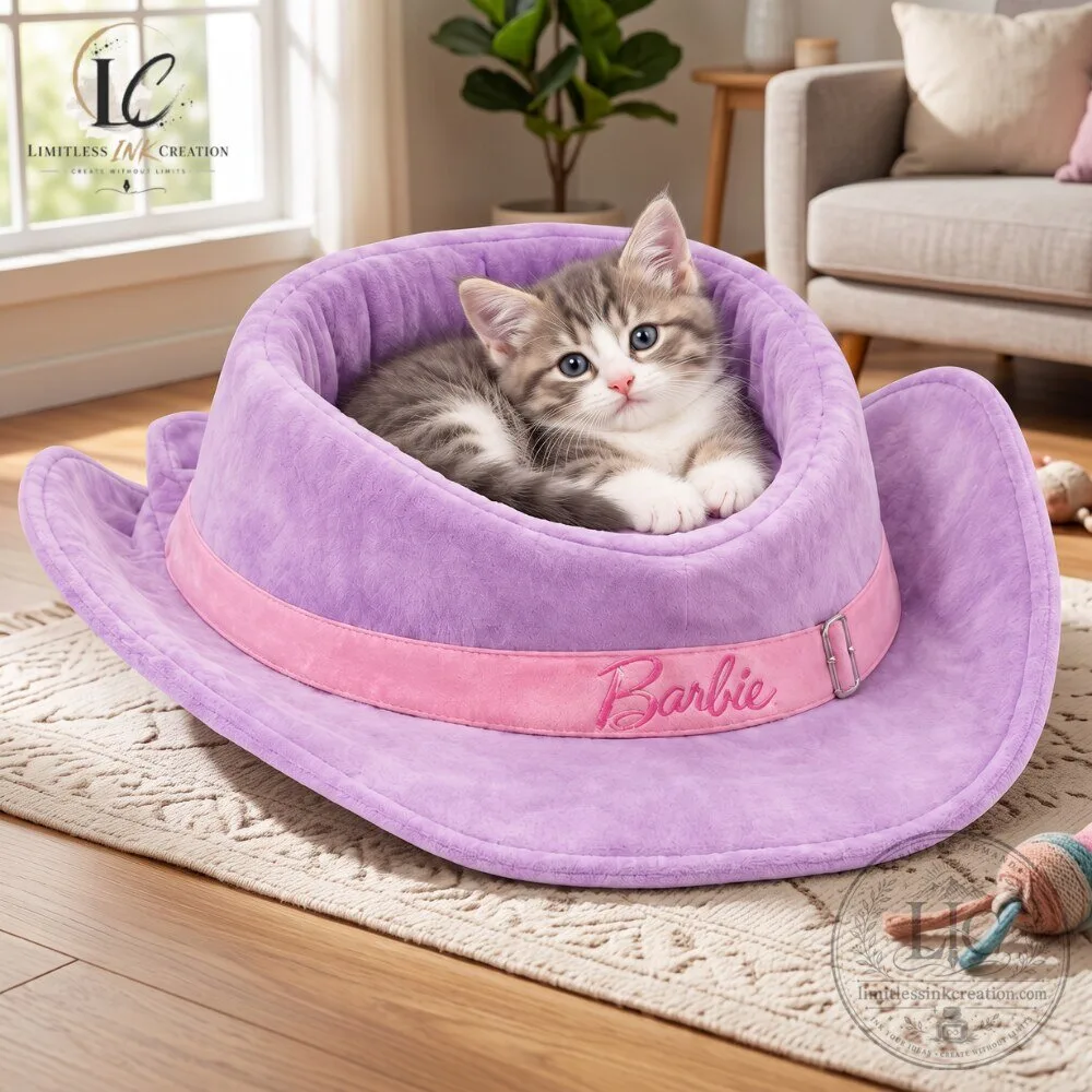 Barbie Cowboy Hat Pet Bed The Ultimate Viral Luxury Dog Bed 5 Barbie Cowboy Hat Pet Bed The Ultimate Viral Luxury Dog Bed