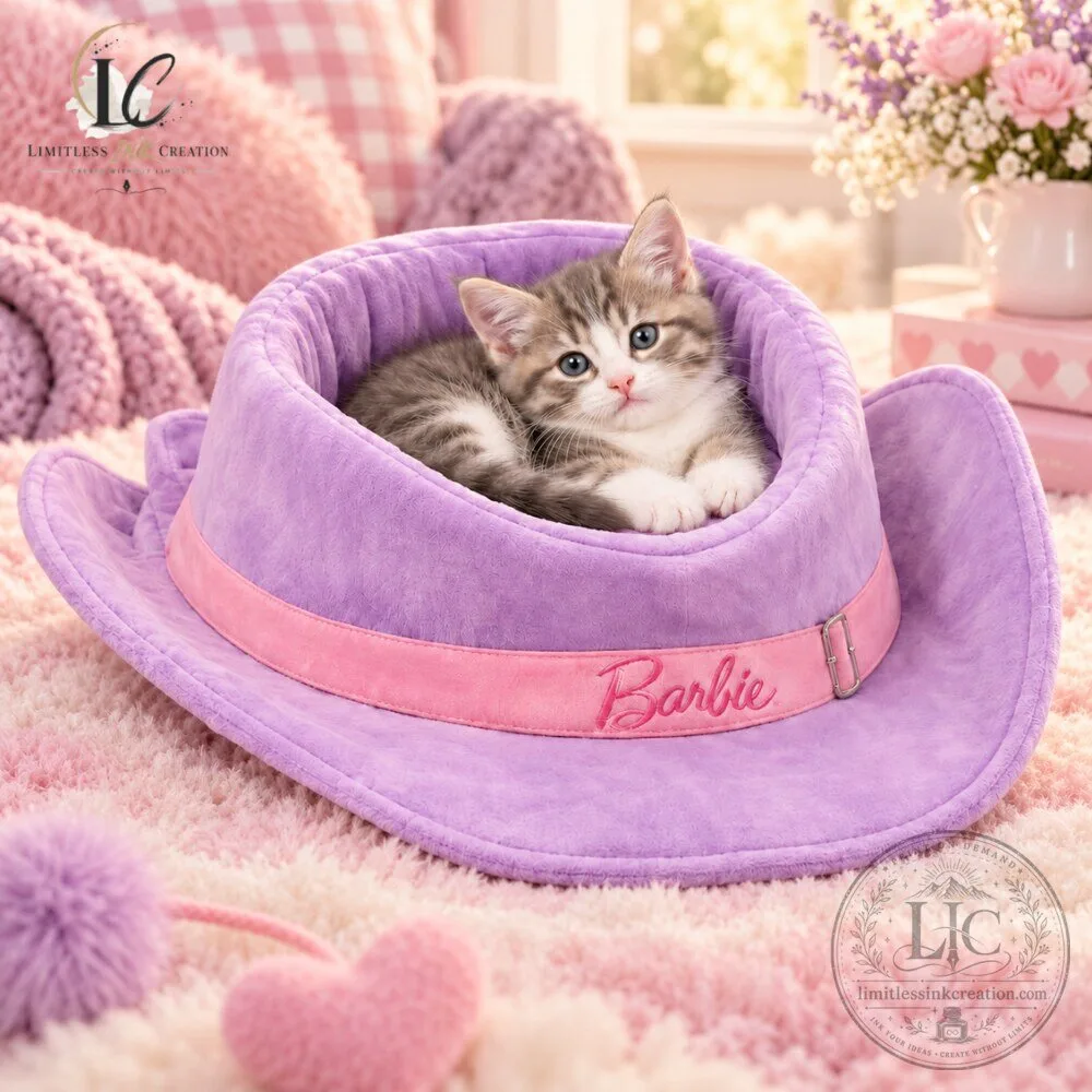 Barbie Cowboy Hat Pet Bed The Ultimate Viral Luxury Dog Bed 6 Barbie Cowboy Hat Pet Bed The Ultimate Viral Luxury Dog Bed