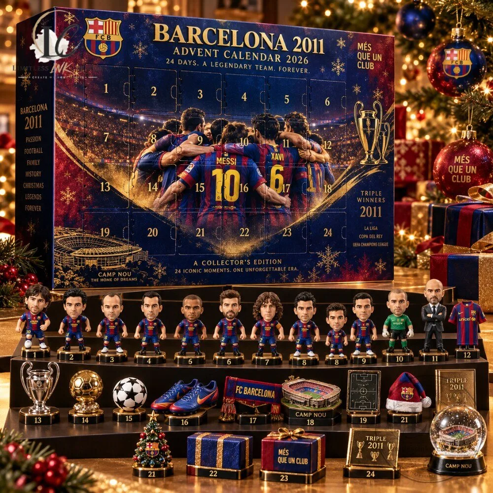 FC Barcelona 2011 Advent Calendar 2026 The Ultimate Barça Fan Gift 6 FC Barcelona 2011 Advent Calendar 2026 The Ultimate Barça Fan Gift