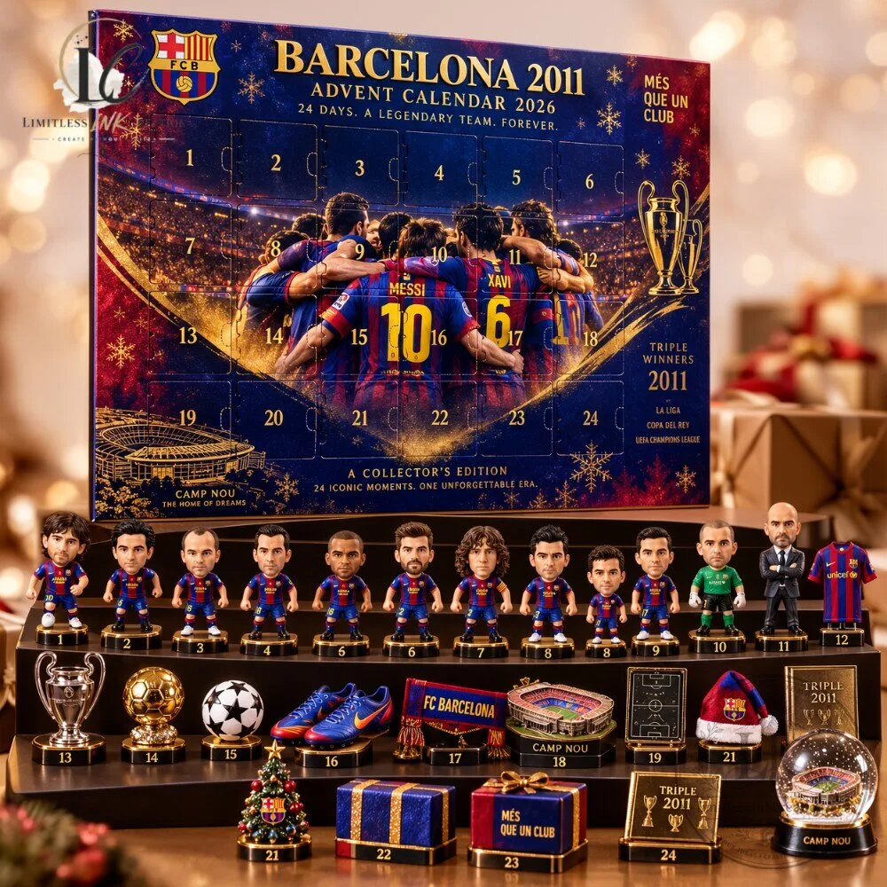 FC Barcelona 2011 Advent Calendar 2026 The Ultimate Barça Fan Gift 7 FC Barcelona 2011 Advent Calendar 2026 The Ultimate Barça Fan Gift