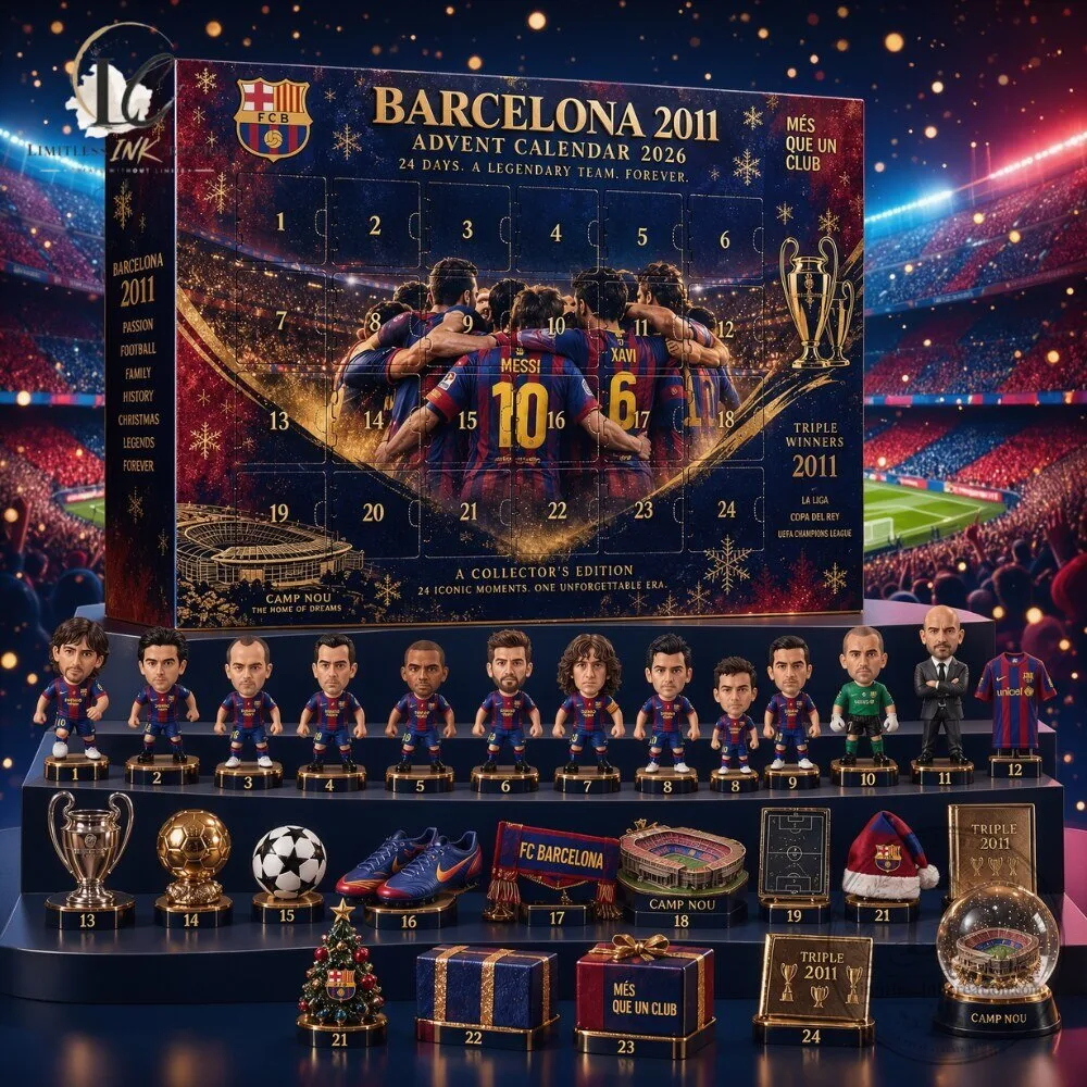 FC Barcelona 2011 Advent Calendar 2026 The Ultimate Barça Fan Gift 8 FC Barcelona 2011 Advent Calendar 2026 The Ultimate Barça Fan Gift