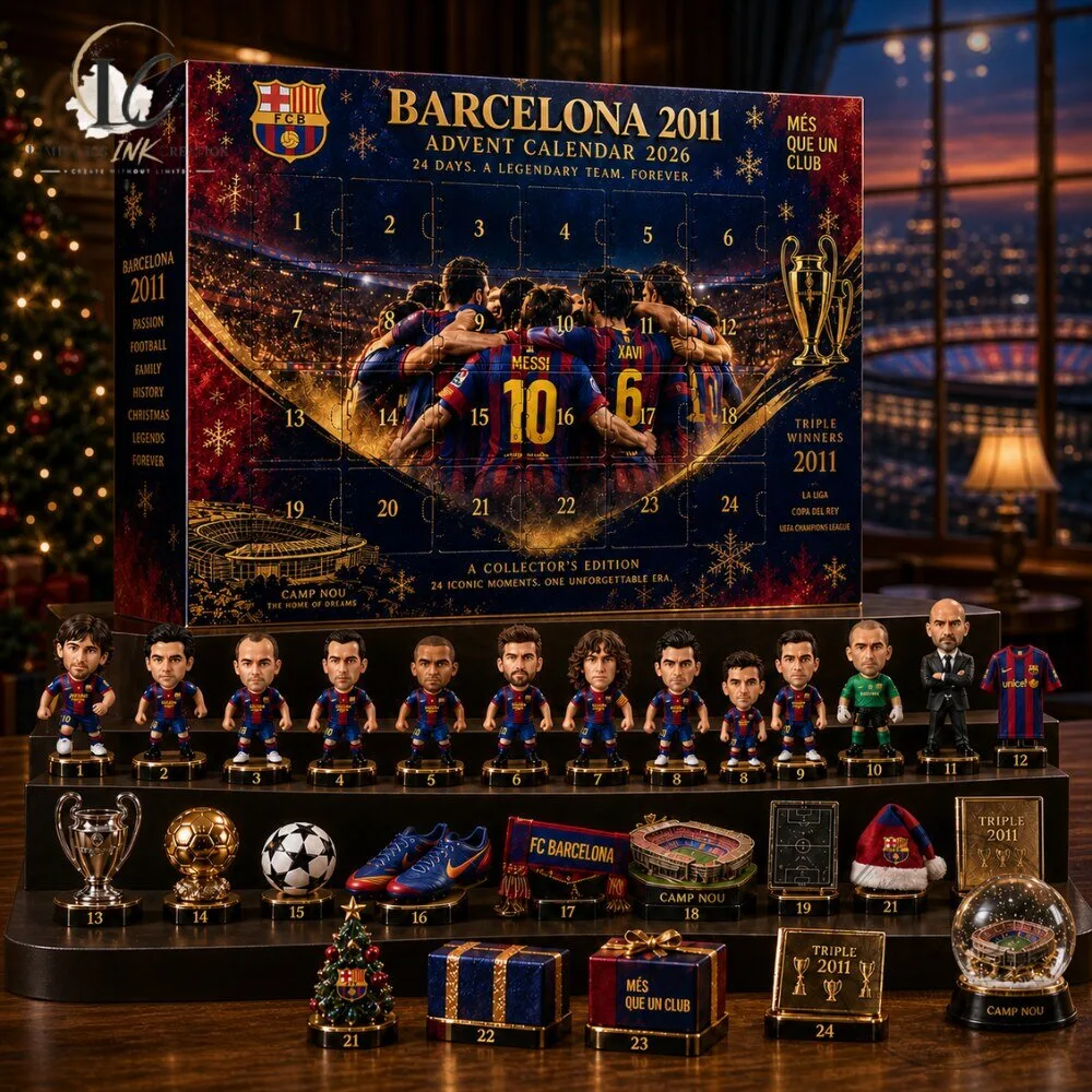 FC Barcelona 2011 Advent Calendar 2026 The Ultimate Barça Fan Gift 9 FC Barcelona 2011 Advent Calendar 2026 The Ultimate Barça Fan Gift