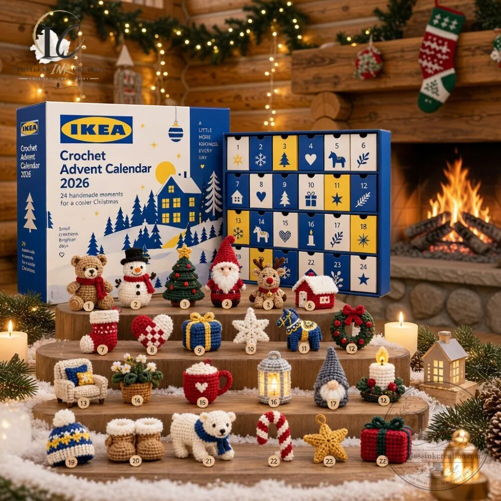 IKEA 2026 Crochet Advent Calendar Festive Christmas Surprises 8 IKEA 2026 Crochet Advent Calendar Festive Christmas Surprises