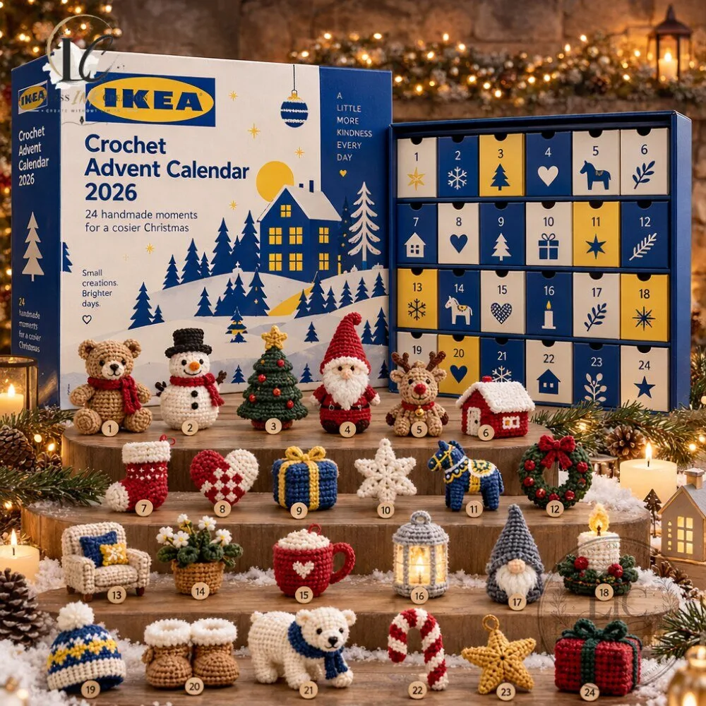 IKEA 2026 Crochet Advent Calendar Festive Christmas Surprises 9 IKEA 2026 Crochet Advent Calendar Festive Christmas Surprises