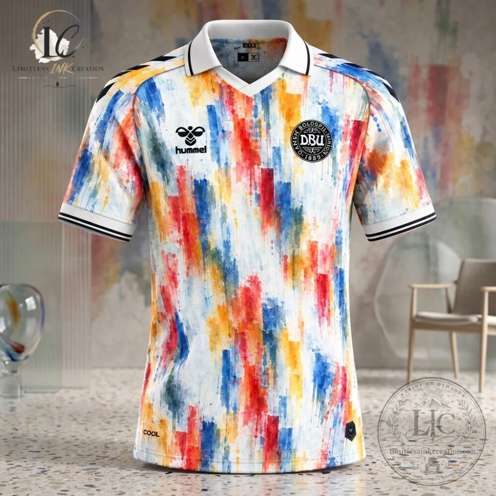 Hummel Denmark DBU Special Edition Watercolor Concept Jersey 2026 8 Hummel Denmark DBU Special Edition Watercolor Concept Jersey 2026