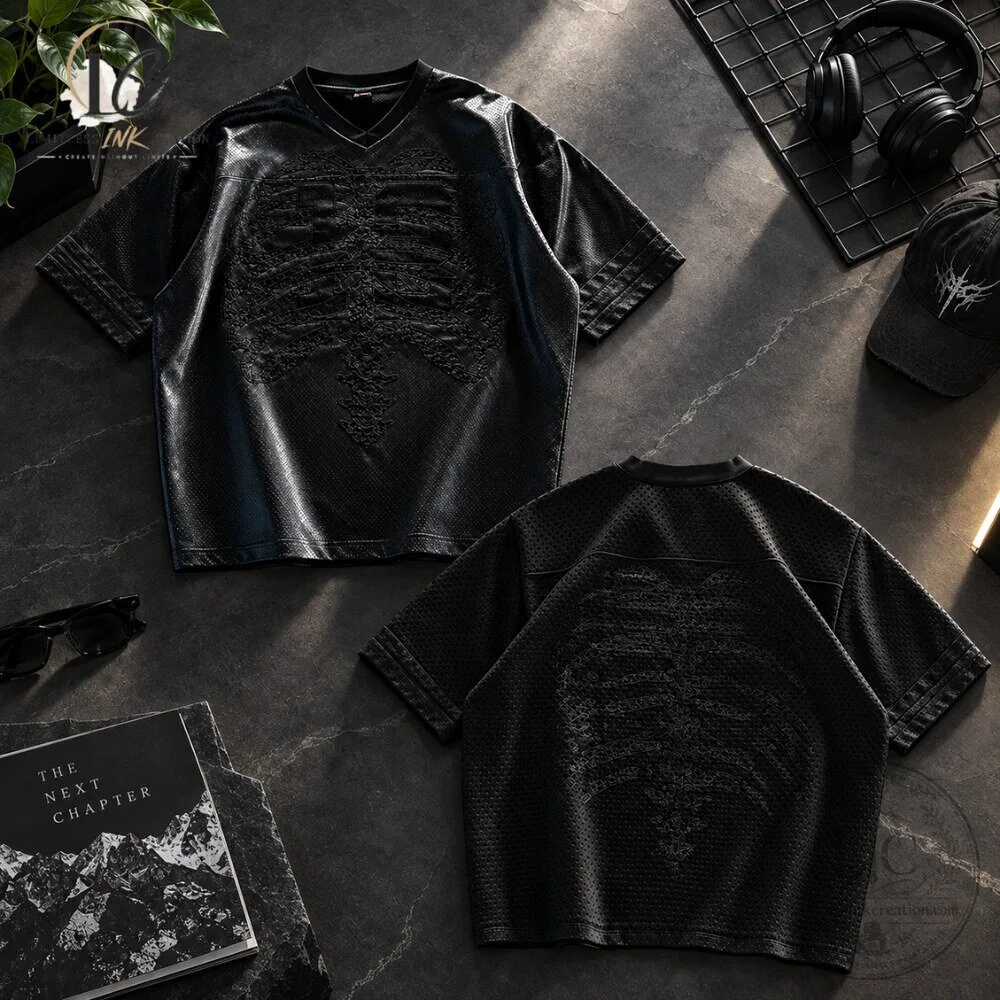 Derschutze After Us Black Leather Jersey 2026 Streetwear Release 7 Derschutze After Us Black Leather Jersey 2026 Streetwear Release