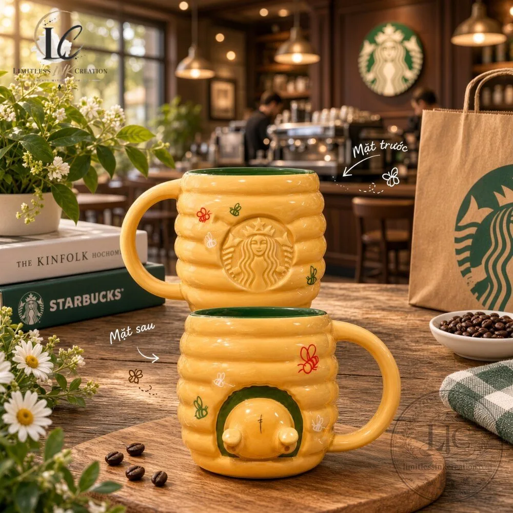 Starbucks x Disney Winnie the Pooh Honeycomb Mug 2026 Edition 4 Starbucks x Disney Winnie the Pooh Honeycomb Mug 2026 Edition