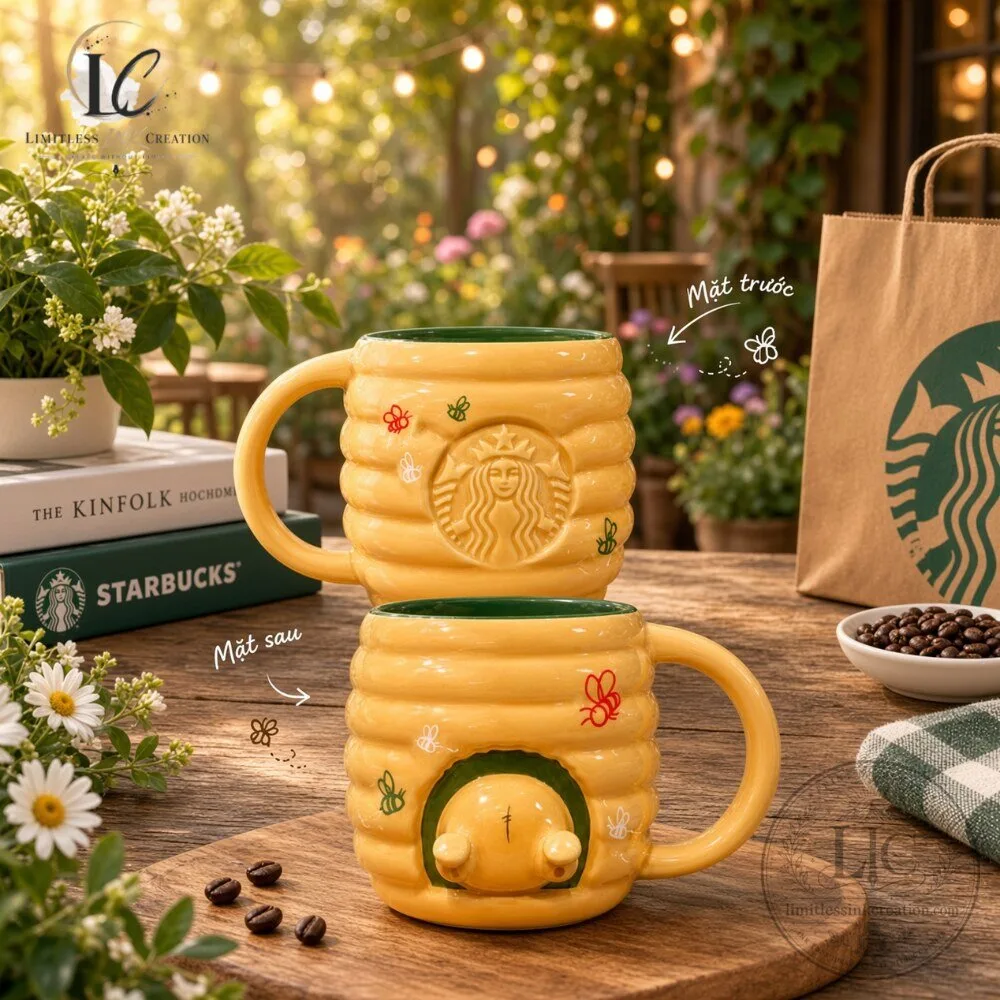 Starbucks x Disney Winnie the Pooh Honeycomb Mug 2026 Edition 6 Starbucks x Disney Winnie the Pooh Honeycomb Mug 2026 Edition