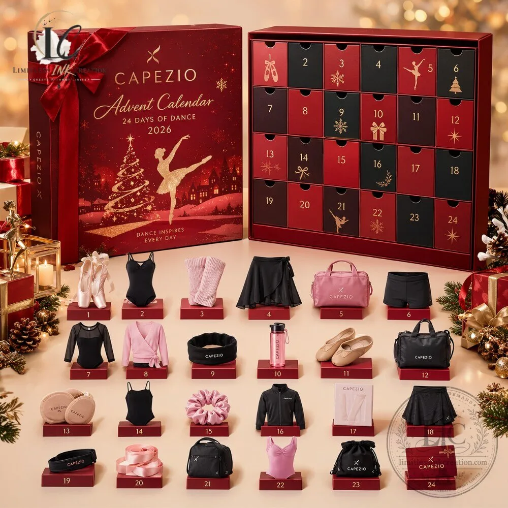 Capezio Advent Calendar 2026 Dance Full 6 Capezio Advent Calendar 2026 Dance Full