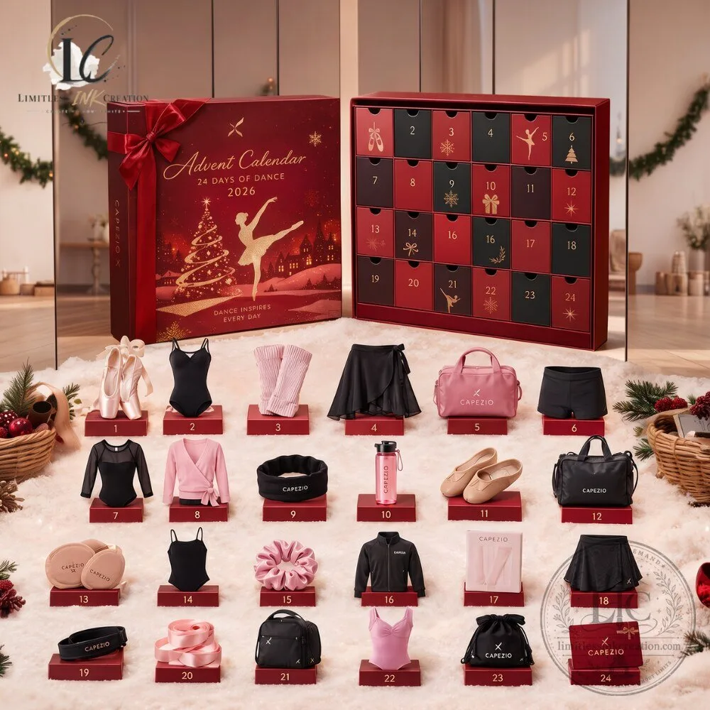 Capezio Advent Calendar 2026 Dance Full 8 Capezio Advent Calendar 2026 Dance Full