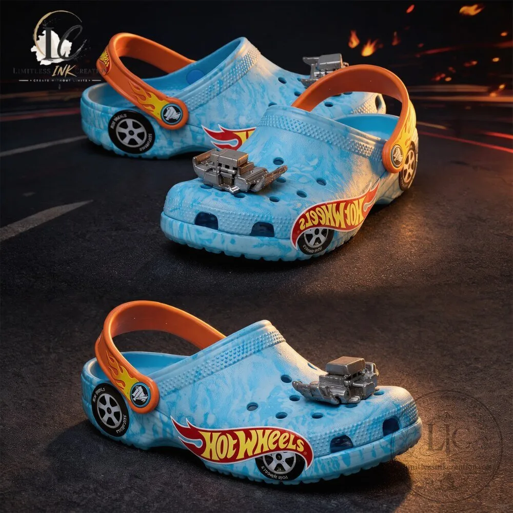 Hot Wheels x Crocs Classic Clogs 2026 Release 6 Hot Wheels x Crocs Classic Clogs 2026 Release