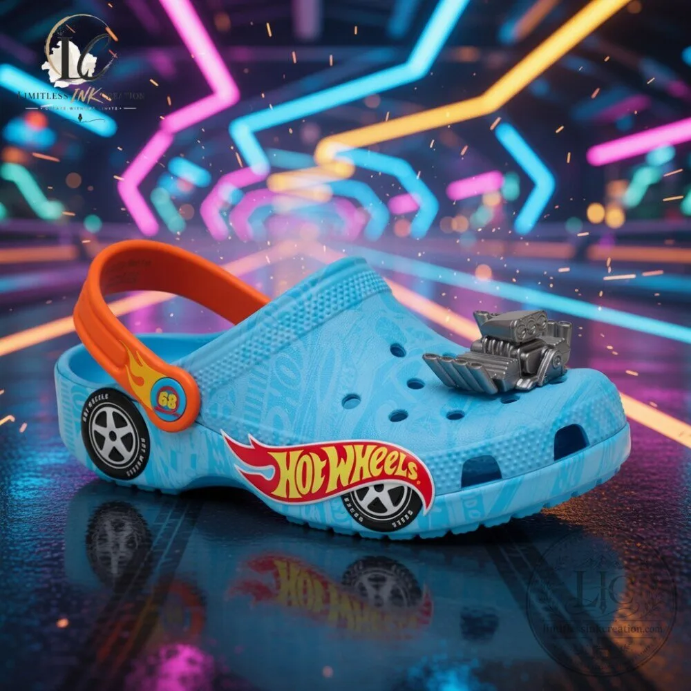 Hot Wheels x Crocs Classic Clogs 2026 Release 7 Hot Wheels x Crocs Classic Clogs 2026 Release