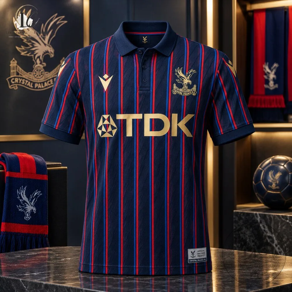 Crystal Palace TDK Retro Concept Kit 2026 Jersey