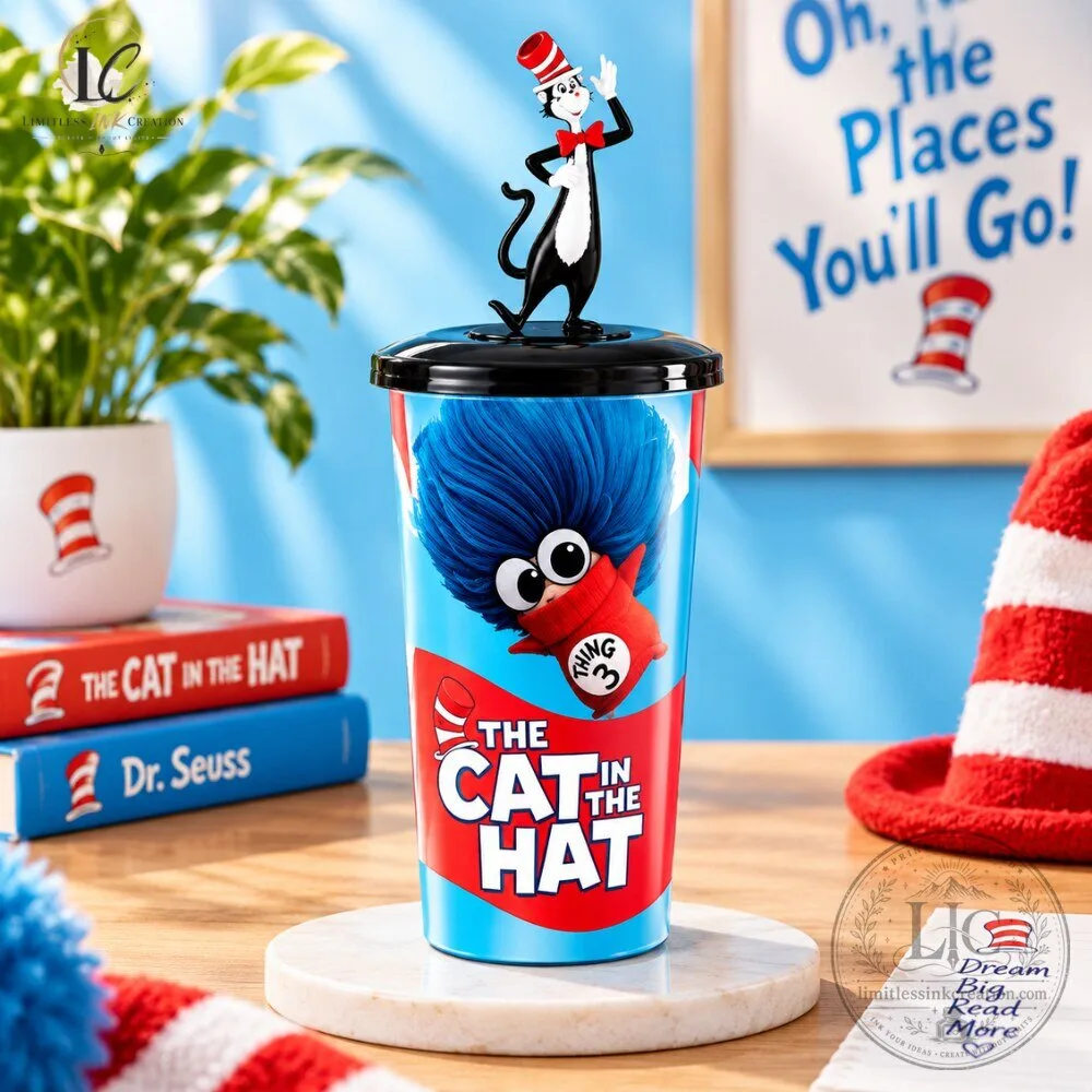 The Cat in the Hat Thing 3 Collectible Tumblers