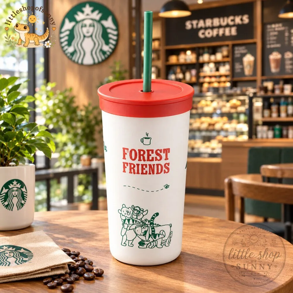 Starbucks x Disney Winnie the Pooh Forest Friends Cold Cup 2026 9 Starbucks x Disney Winnie the Pooh Forest Friends Cold Cup 2026