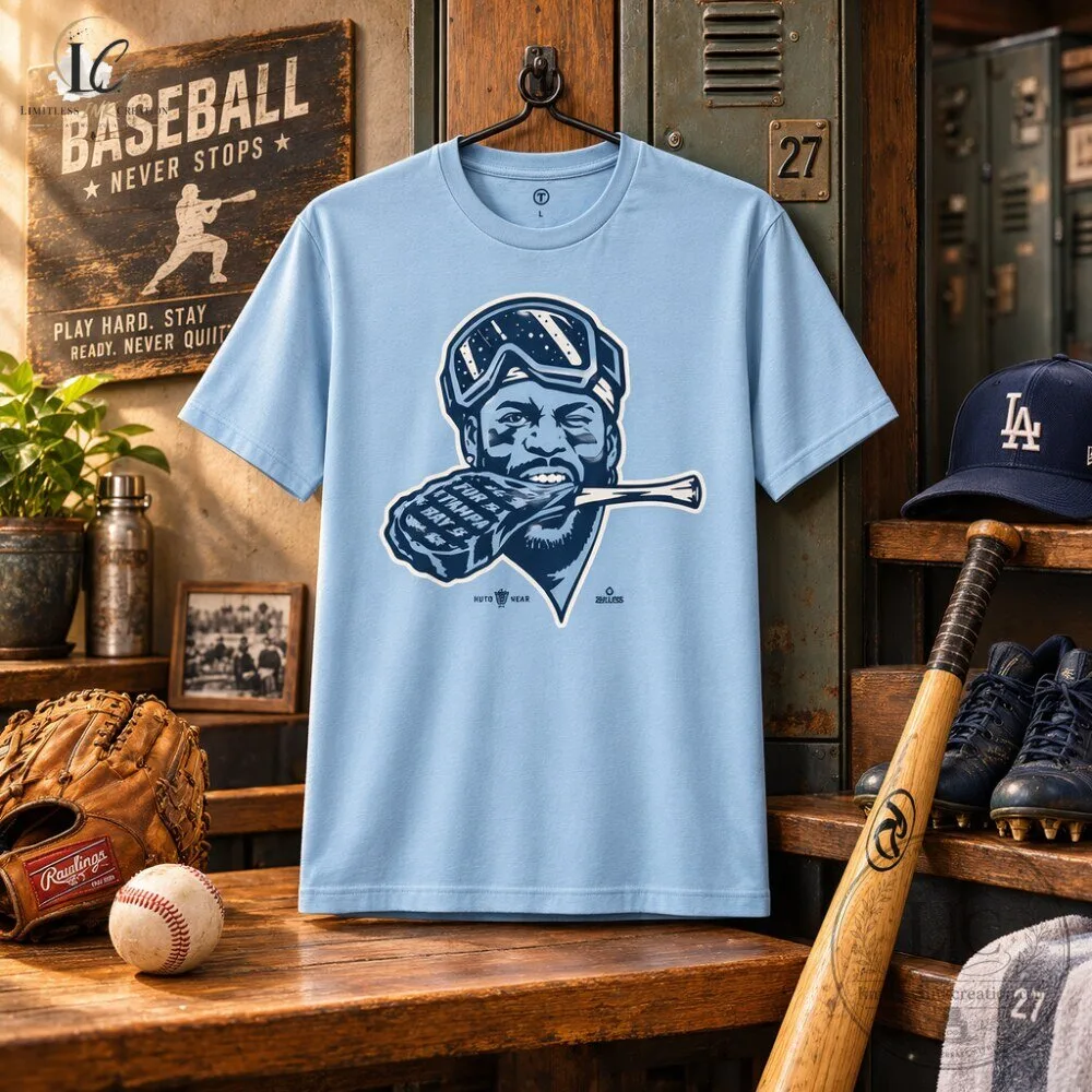 Tomahawk Yandy Tampa Bay Rays T Shirt by RotoWear