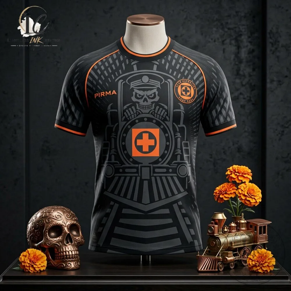 "Discover 2026 Must-Have Ferrari Calendar, Sweater, Jerseys, and Boots" 5 Cruz Azul 2026 Día de Muertos Concept Kit by PIRMA
