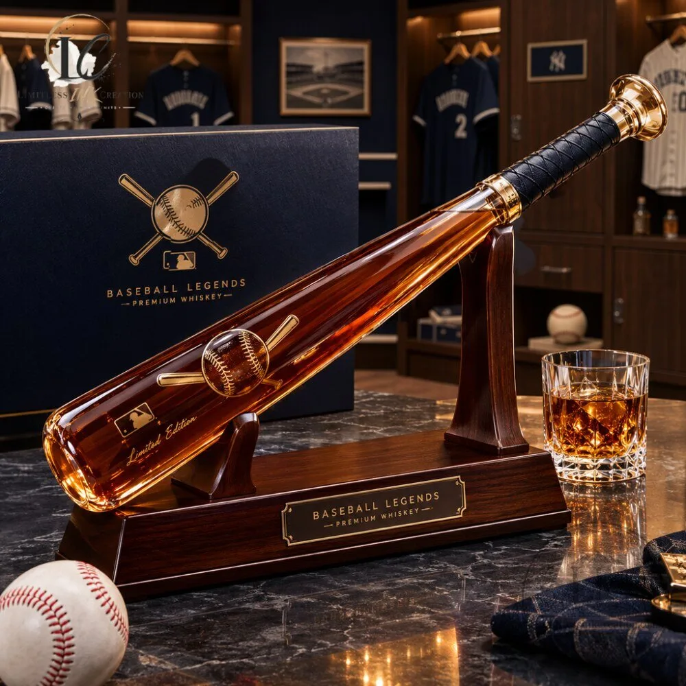 Baseball Legends Premium Whiskey Decanter 8 Baseball Legends Premium Whiskey Decanter