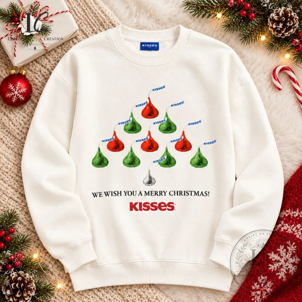 Hershey s Kisses Christmas Tree Sweatshirt Best Holiday 2026 5 Hershey s Kisses Christmas Tree Sweatshirt Best Holiday 2026