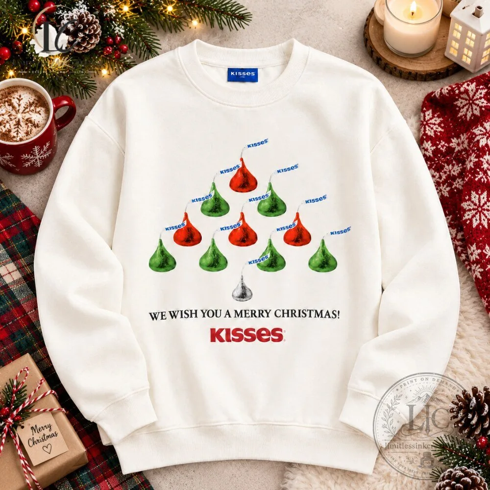 Hershey s Kisses Christmas Tree Sweatshirt Best Holiday 2026 6 Hershey s Kisses Christmas Tree Sweatshirt Best Holiday 2026