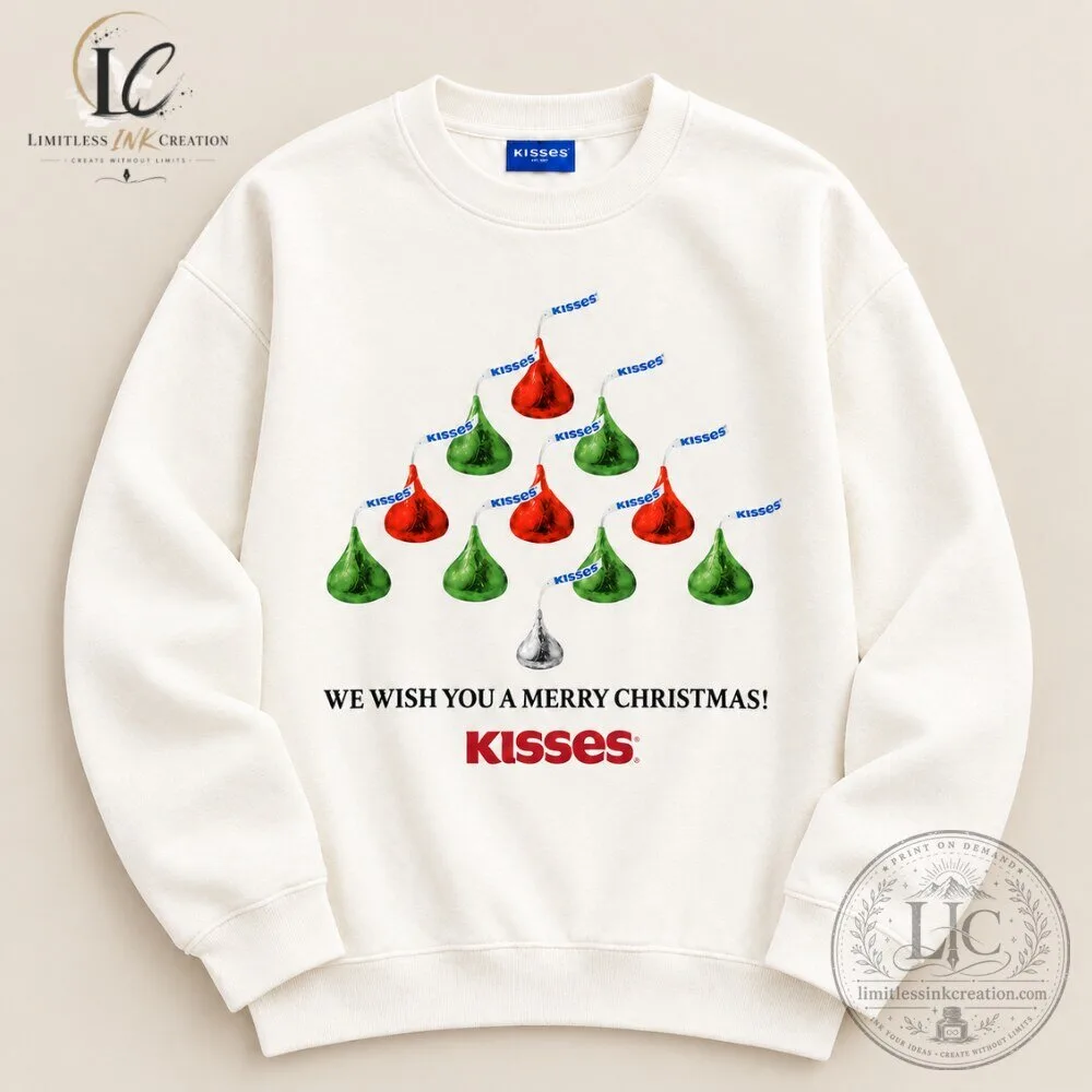 Hershey s Kisses Christmas Tree Sweatshirt Best Holiday 2026 7 Hershey s Kisses Christmas Tree Sweatshirt Best Holiday 2026